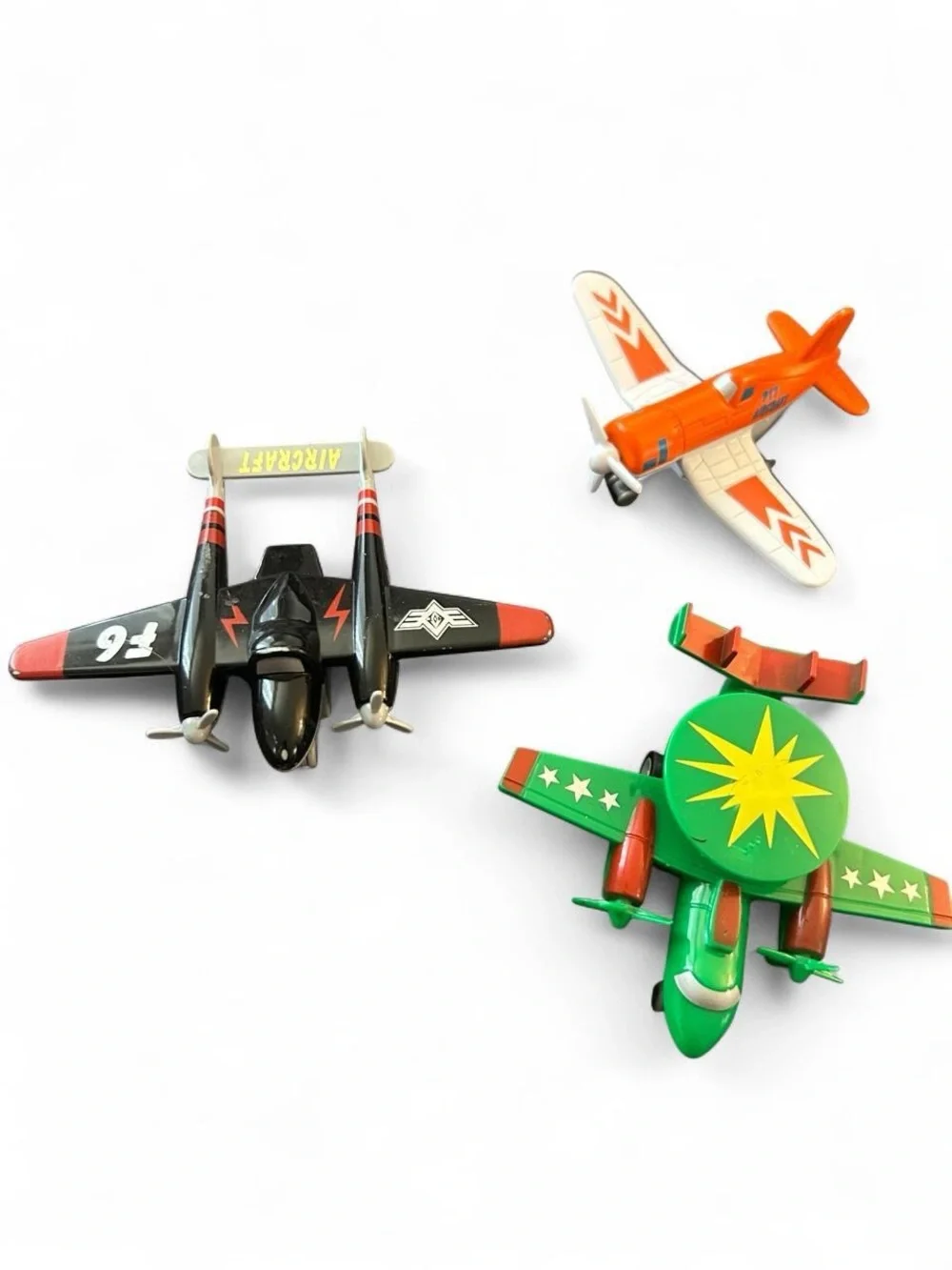 Huge Toy Airplane & Helicopter Lot - Plastic Military & Rescue Fleet - 16pc